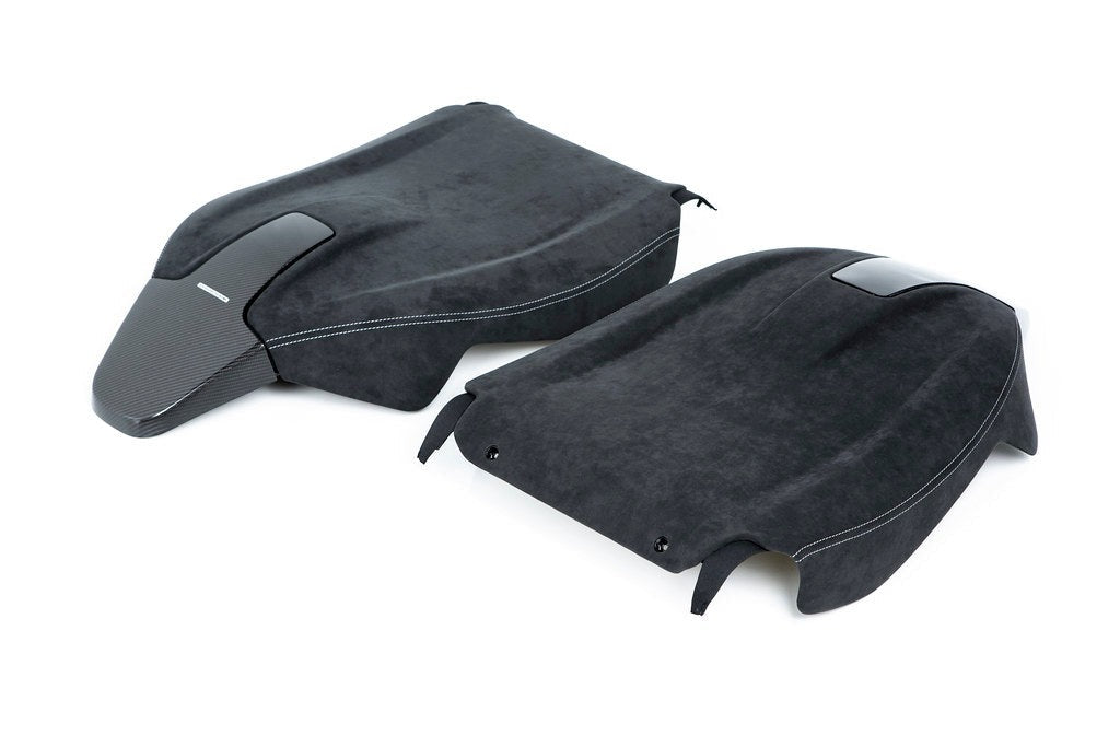 BMW M Performance Sedan Carbon and Alcantara Seat Back Set-Interior-Silicon Valley Bimmer