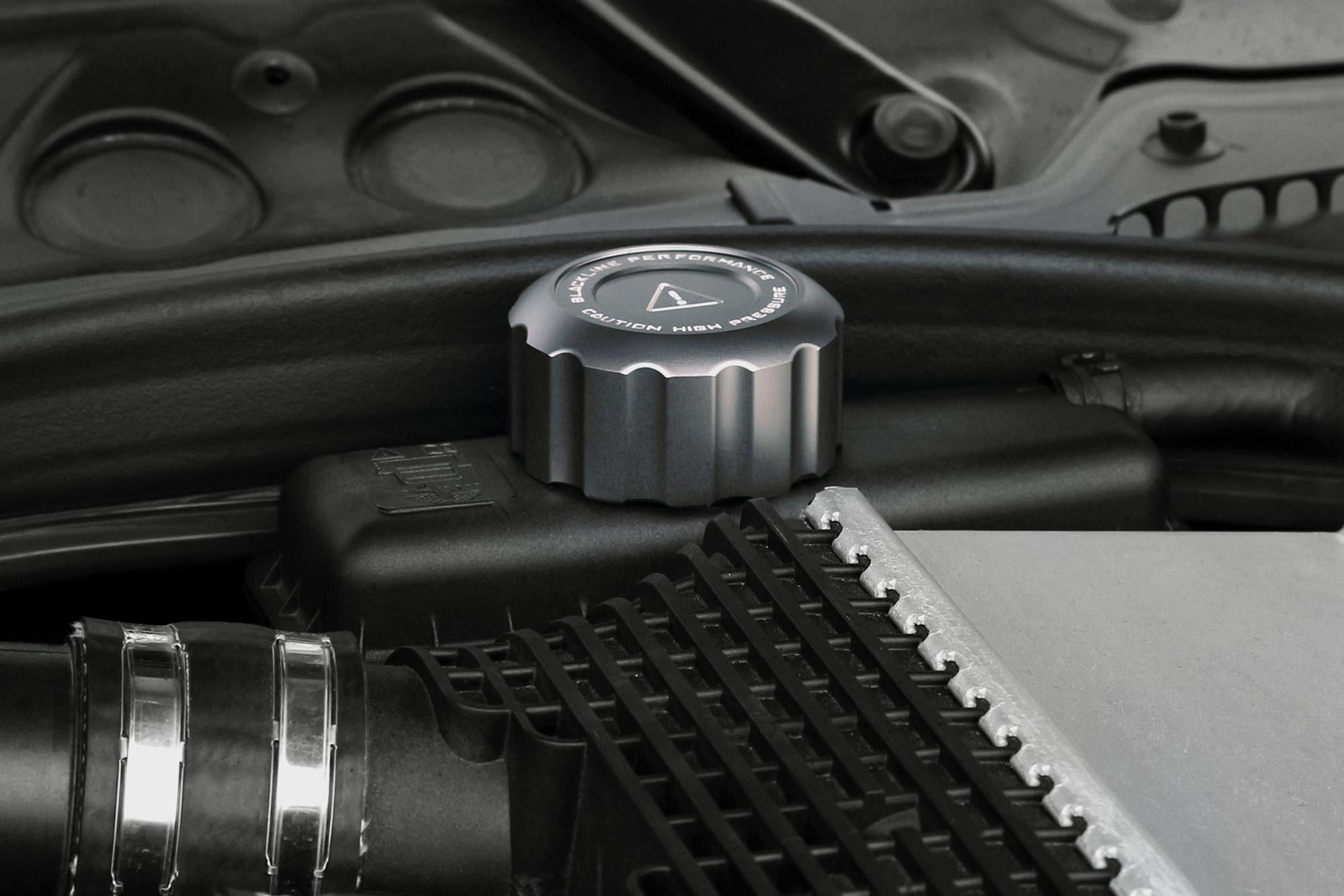 BMW M Series Blackline Performance Chargecooler Coolant Tank Cap Cover ...