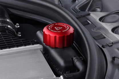 BMW M Series Blackline Performance Edition Red Chargecooler Coolant Tank Cap Cover-Exterior-Silicon Valley Bimmer