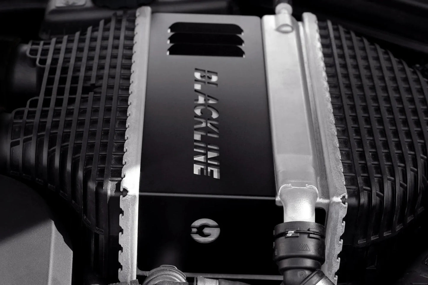 BMW M2C/M3/M4 S55 Engine BLACKLINE Performance ChargeCooler Cover-Exterior-Silicon Valley Bimmer
