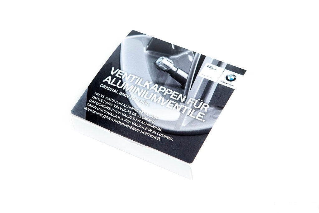 BMW Metal Valve Stem Cap Set - M Logo-Wheels-Silicon Valley Bimmer