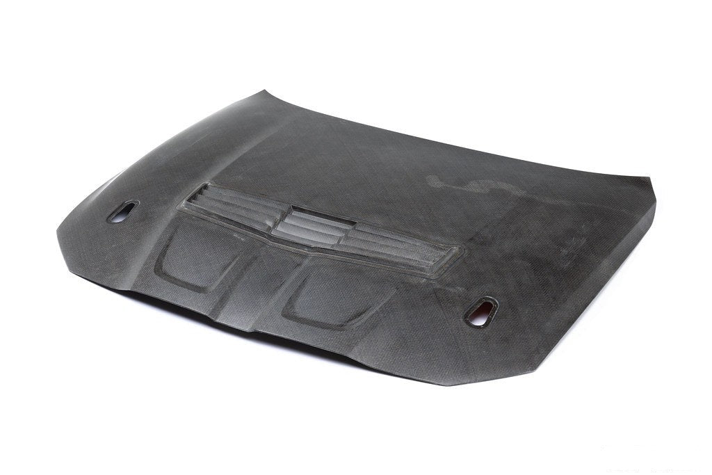 BMW Motorsport G82 M4 GT4 Natural Fiber Vented Hood-Exterior-Silicon Valley Bimmer