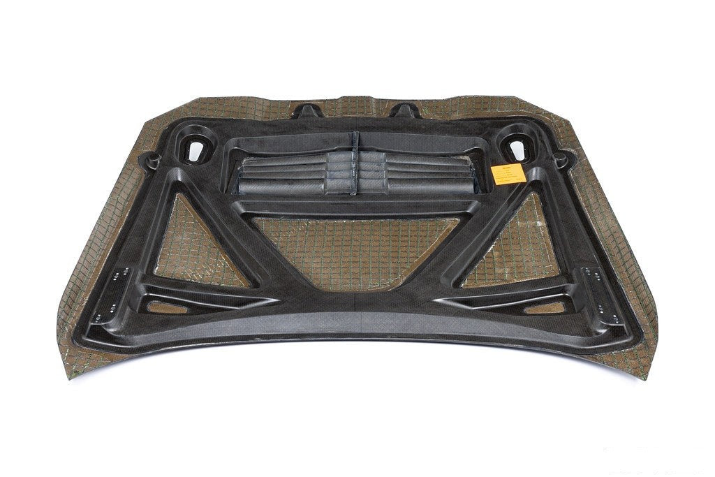 BMW Motorsport G82 M4 GT4 Natural Fiber Vented Hood-Exterior-Silicon Valley Bimmer