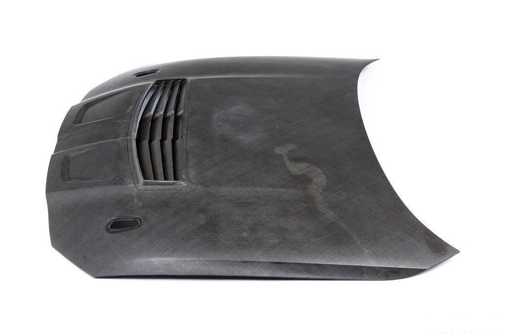 BMW Motorsport G82 M4 GT4 Natural Fiber Vented Hood-Exterior-Silicon Valley Bimmer