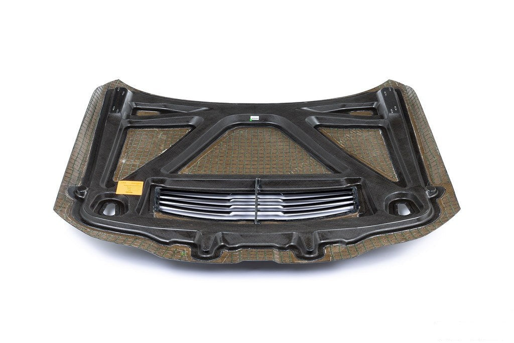 BMW Motorsport G82 M4 GT4 Natural Fiber Vented Hood-Exterior-Silicon Valley Bimmer