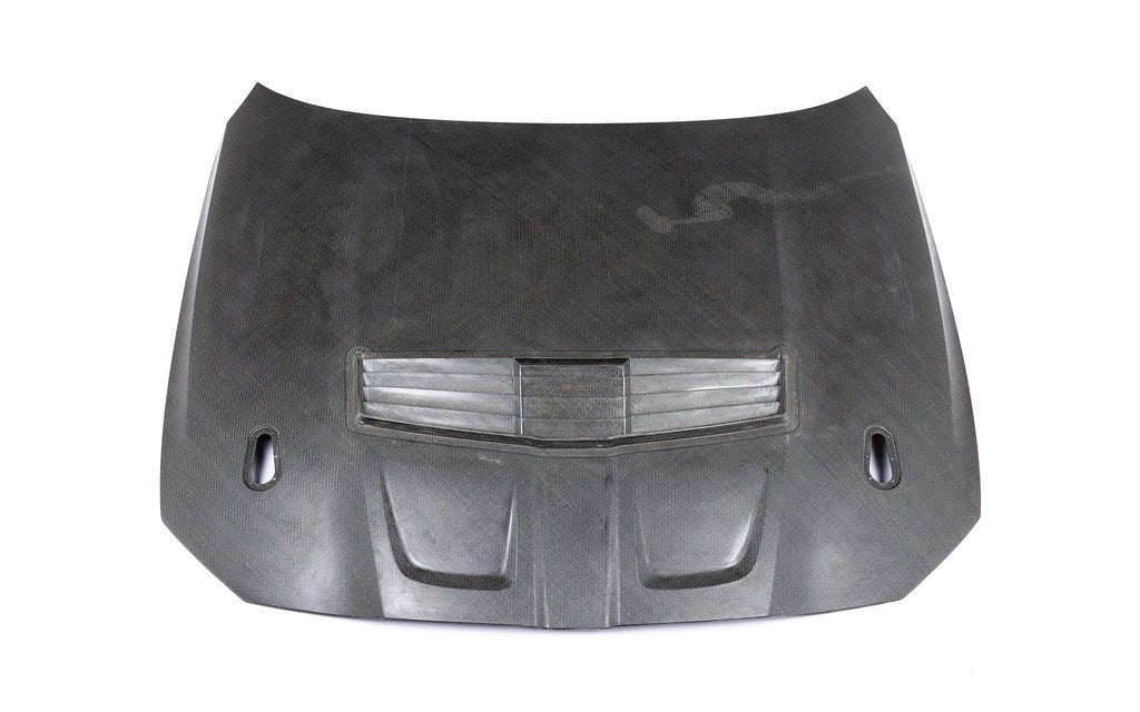 BMW Motorsport G82 M4 GT4 Natural Fiber Vented Hood-Exterior-Silicon Valley Bimmer