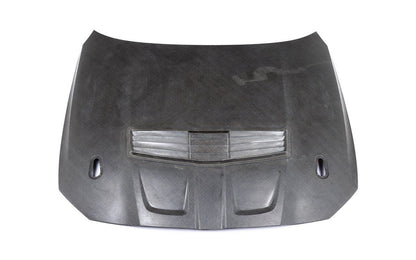 BMW Motorsport G82 M4 GT4 Natural Fiber Vented Hood-Exterior-Silicon Valley Bimmer