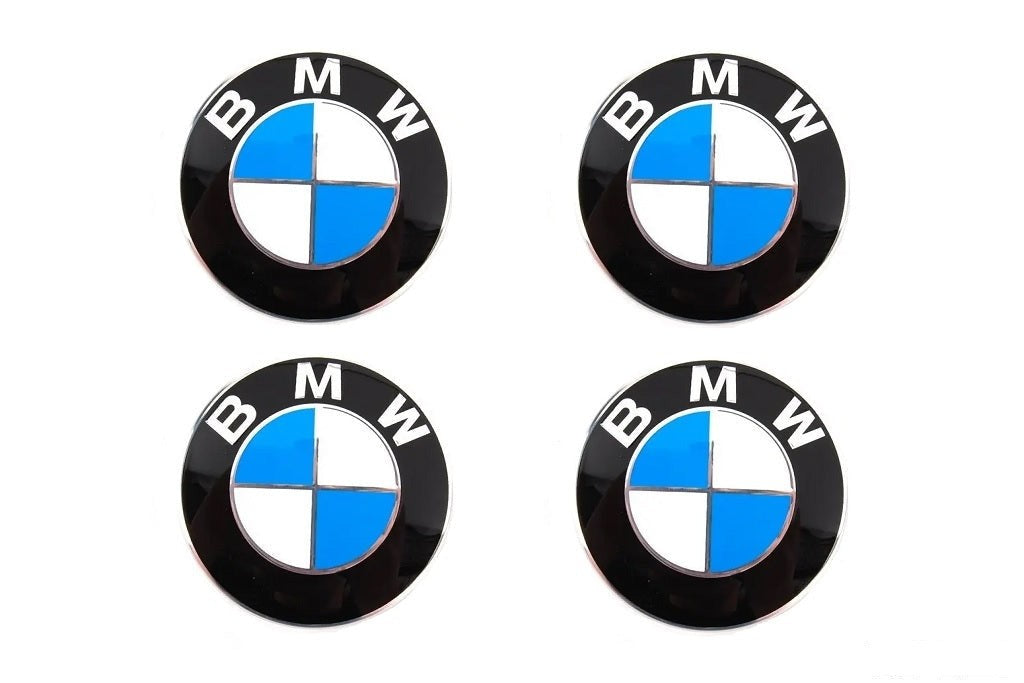 BMW Wheel Center Cap Set - 68mm-Wheels-Silicon Valley Bimmer