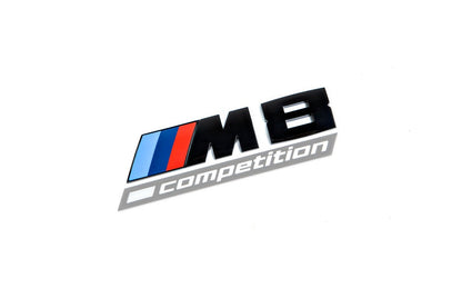 BMW F92 M8 Competition Trunk Emblem - Gloss Black