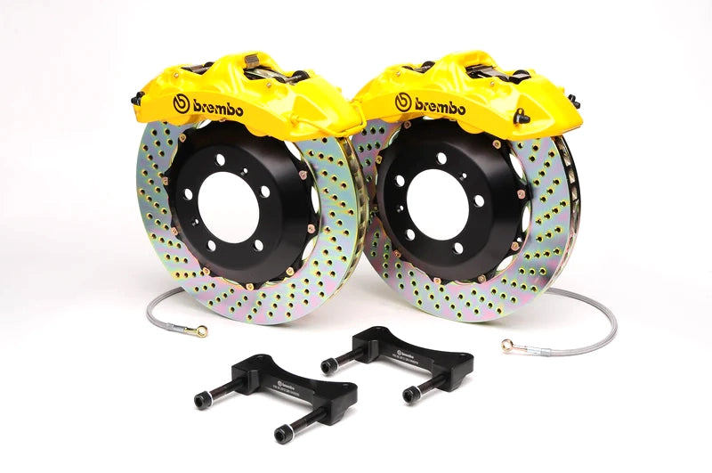 Brembo E9X M3 / E82 1M GT Big Brake Kit - 380x34mm 2-Piece Front-Brakes-Silicon Valley Bimmer