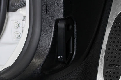 Carbonex E-Chassis Aluminum Hood Latch Handle-Interior-Silicon Valley Bimmer