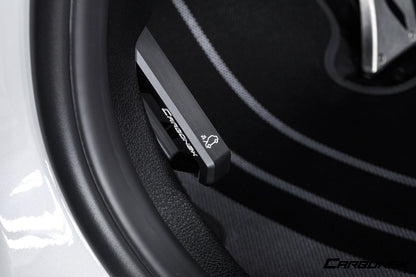 Carbonex F-Chassis Aluminum Hood Latch Handle-Interior-Silicon Valley Bimmer