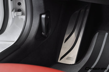 Carbonex F-Chassis Aluminum Hood Latch Handle-Interior-Silicon Valley Bimmer