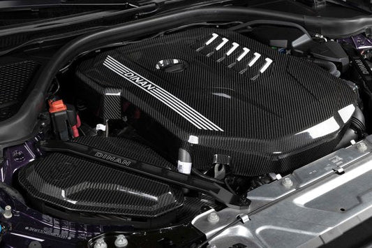 Dinan BMW B58 Gloss Carbon Fiber Engine Cover-Performance-Silicon Valley Bimmer