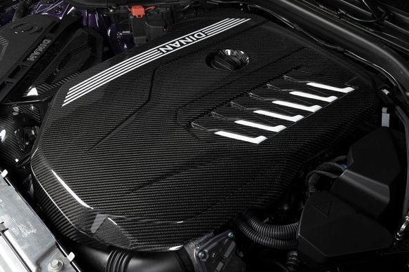 Dinan BMW B58 Gloss Carbon Fiber Engine Cover-Performance-Silicon Valley Bimmer
