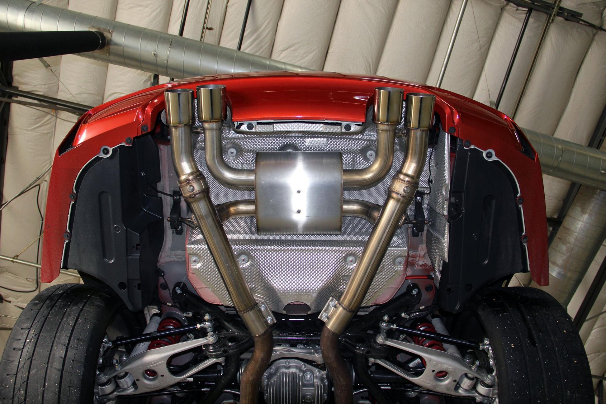 Dinan Free Flow Axle-Back Exhaust - 2015-2020 BMW M3/M4-Exhaust-Silicon Valley Bimmer