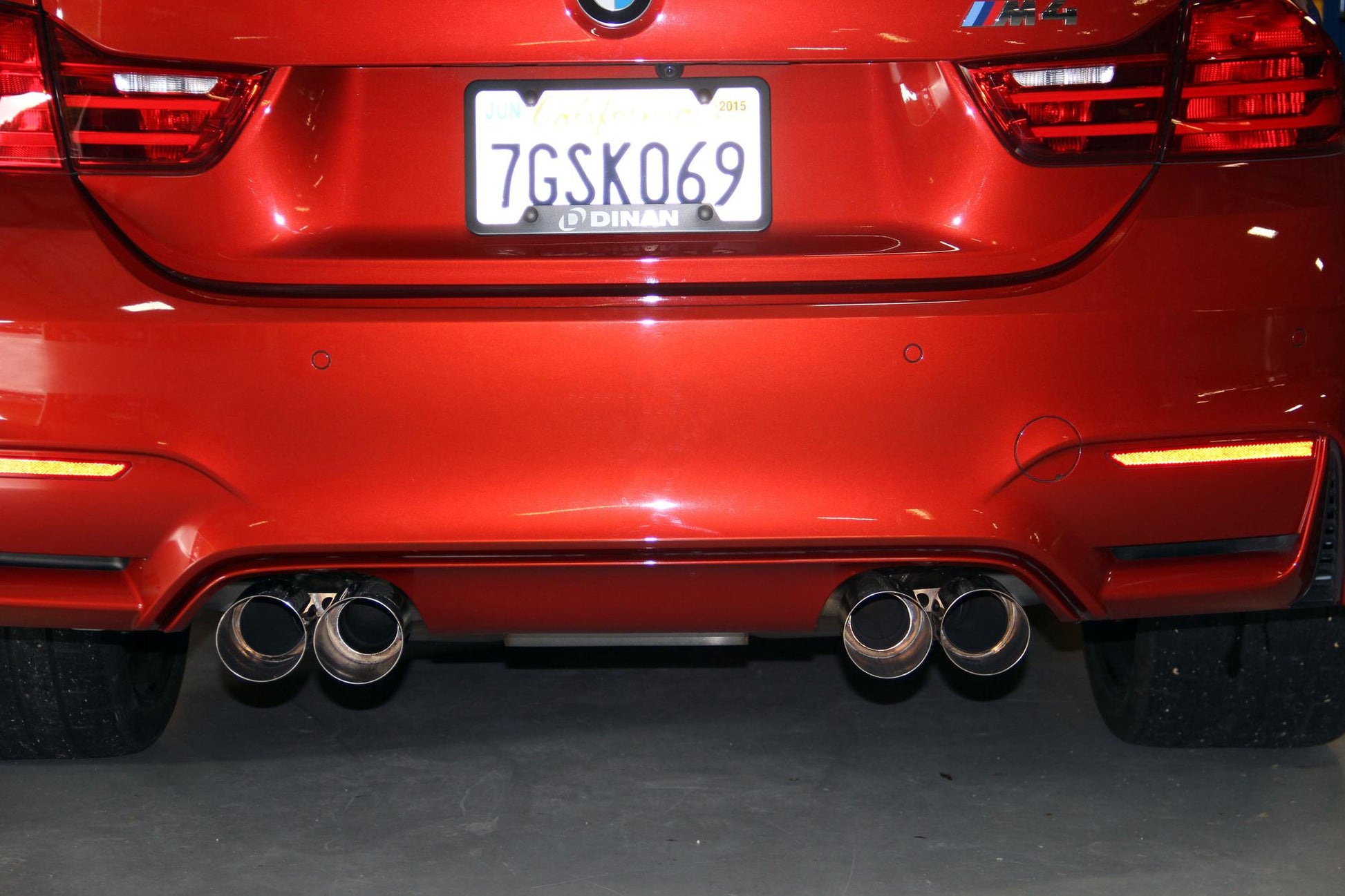 Dinan Free Flow Axle-Back Exhaust - 2015-2020 BMW M3/M4-Exhaust-Silicon Valley Bimmer