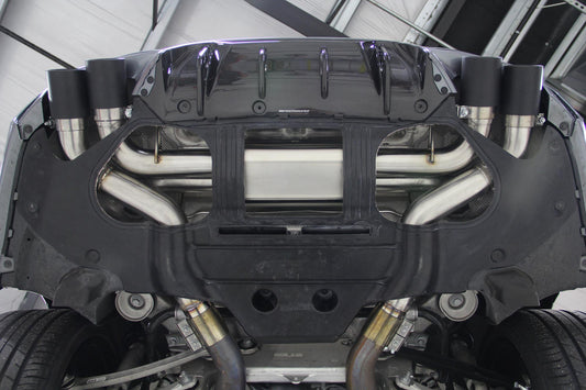 Dinan Free Flow Axle-Back Exhaust - 2018-2023 BMW M5-Exhaust-Silicon Valley Bimmer