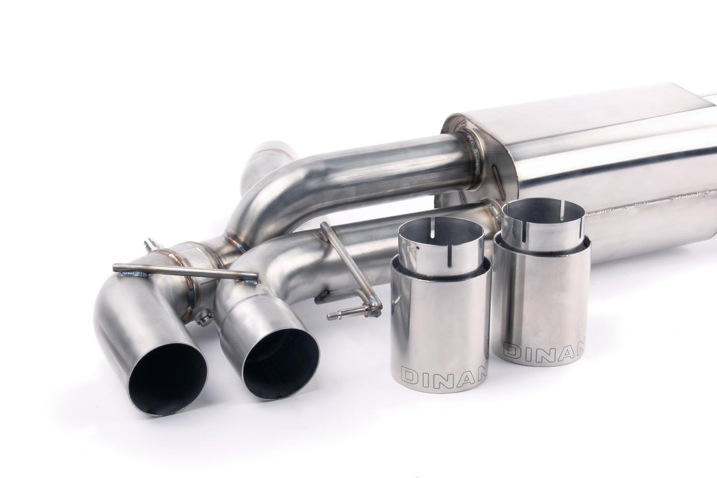 Dinan Free Flow Axle-Back Exhaust - 2018-2023 BMW M5-Exhaust-Silicon Valley Bimmer
