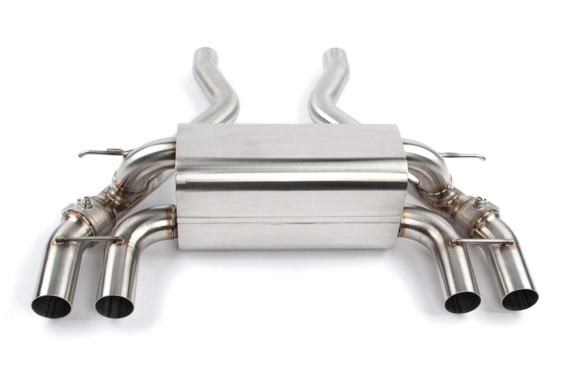 Dinan Free Flow Axle-Back Exhaust & X-Pipe - 2019-2021 BMW M2C-Exhaust-Silicon Valley Bimmer