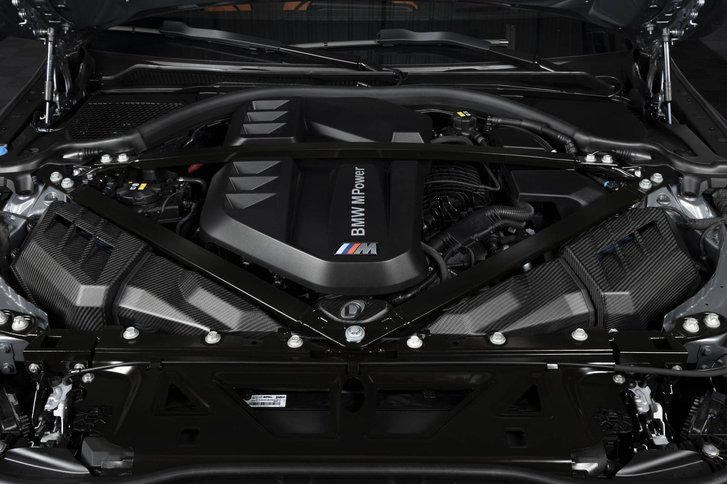 Dinan Matte Carbon Fiber Cold Air Intake - 2021-2024 BMW M2/M3/M4-Performance-Silicon Valley Bimmer