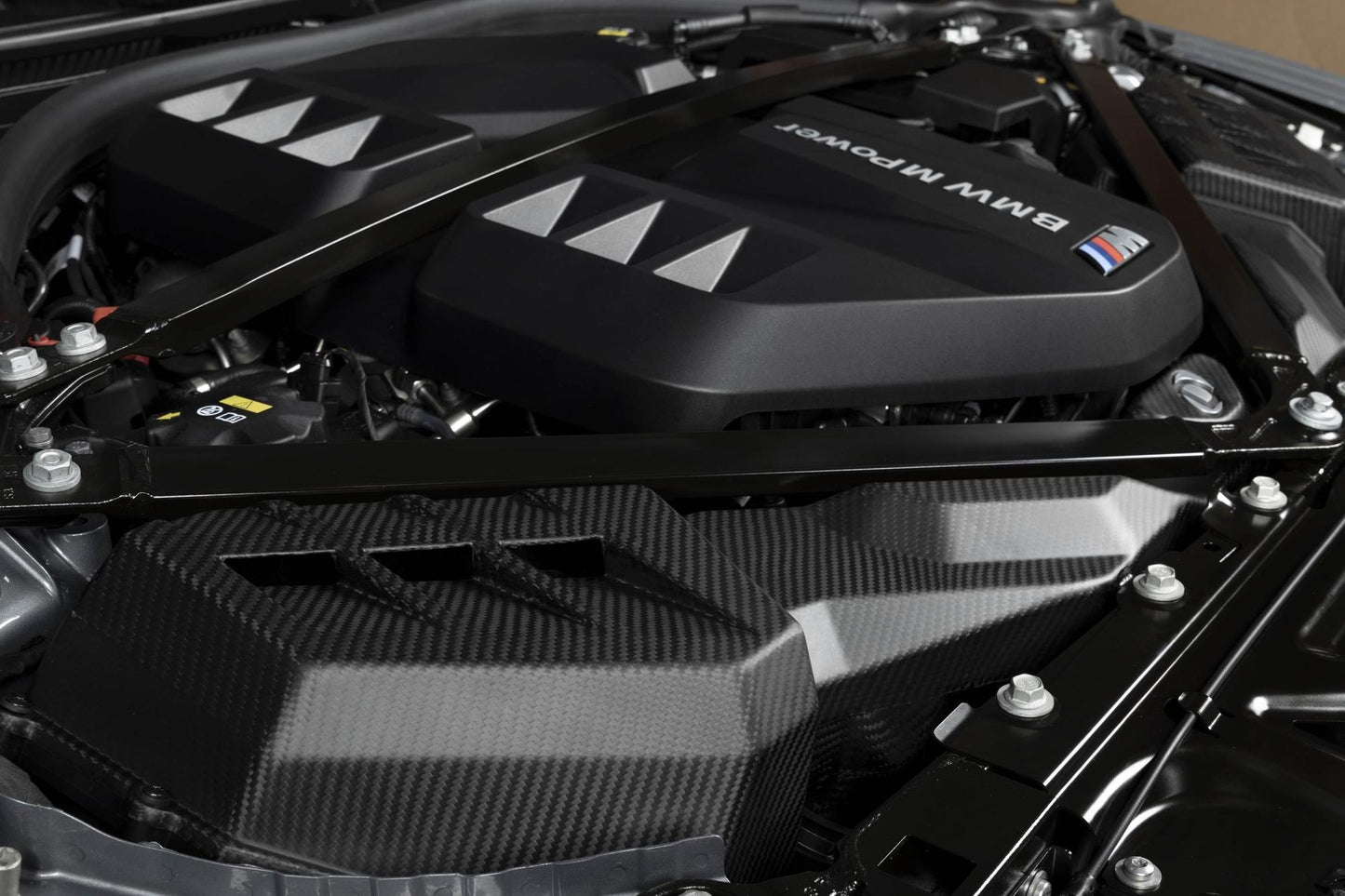 Dinan Matte Carbon Fiber Cold Air Intake - 2021-2024 BMW M2/M3/M4-Performance-Silicon Valley Bimmer
