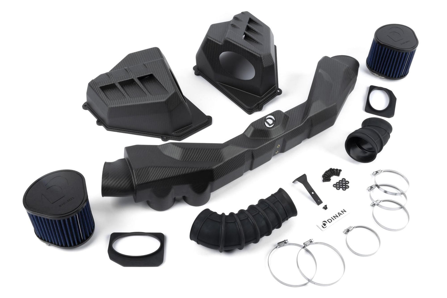 Dinan Matte Carbon Fiber Cold Air Intake - 2021-2024 BMW M2/M3/M4-Performance-Silicon Valley Bimmer