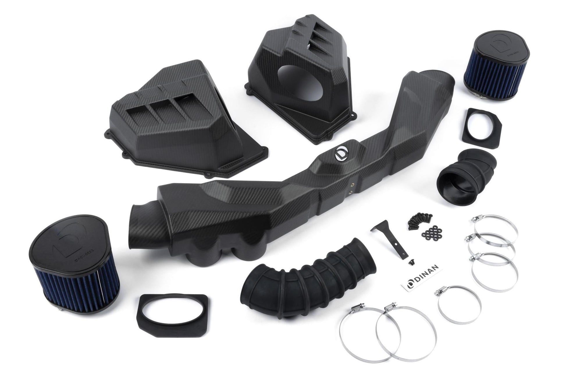 Dinan Matte Carbon Fiber Cold Air Intake - 2021-2024 BMW M2/M3/M4-Performance-Silicon Valley Bimmer