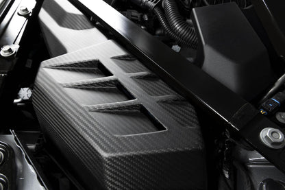 Dinan Matte Carbon Fiber Cold Air Intake - 2021-2024 BMW M2/M3/M4-Performance-Silicon Valley Bimmer