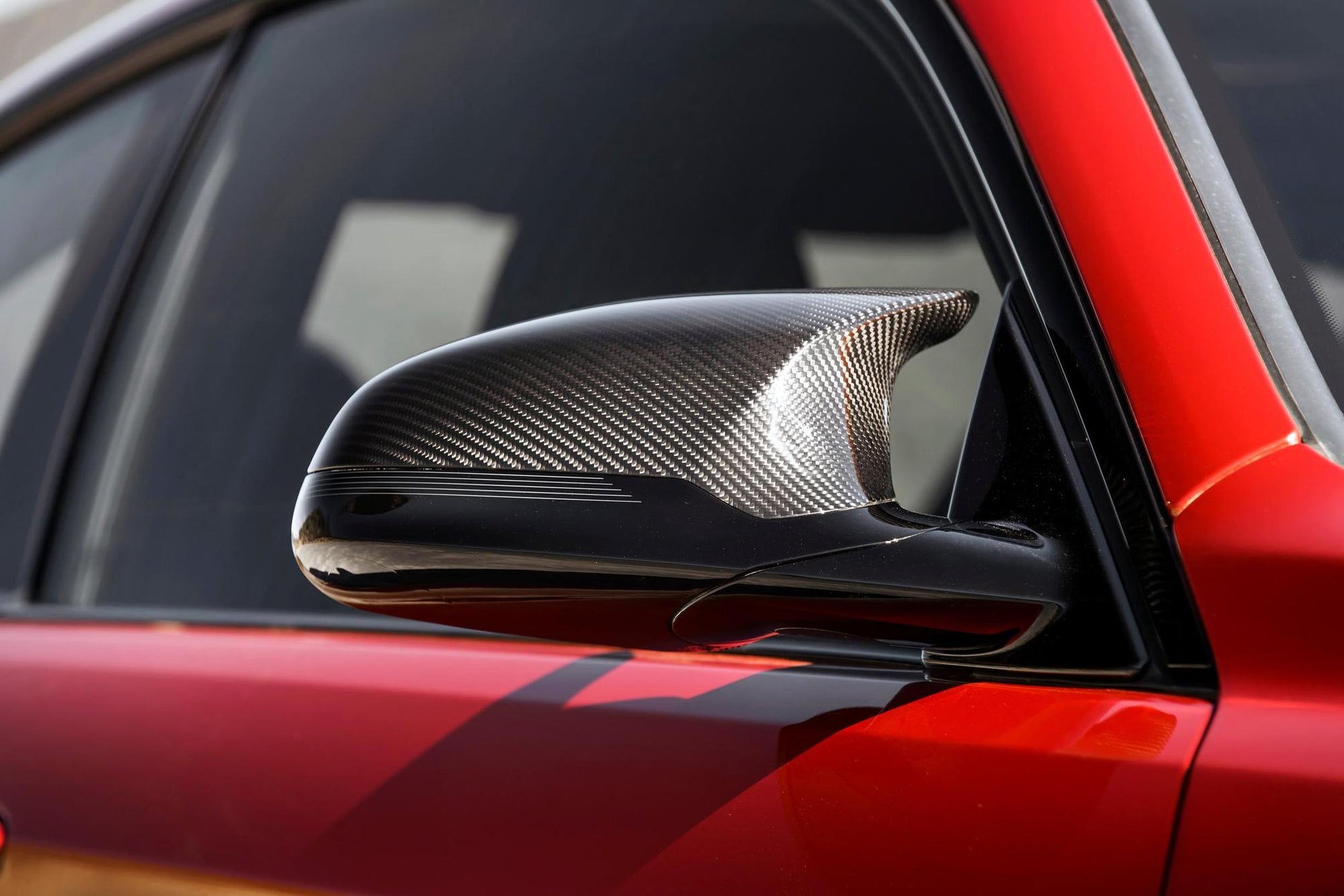 Dinan Mirror Cap Set - 2015-2020 BMW M2/M3/M4-Exterior-Silicon Valley Bimmer