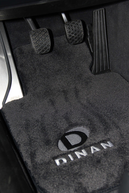 Dinan Signature Floor Mats - 2011-2016 BMW 5-Series-Interior-Silicon Valley Bimmer