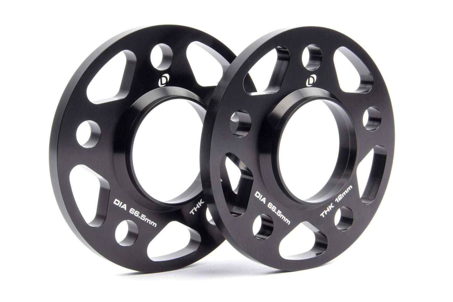 Dinan Spacers; 5x112 - 66.5mm CB - 12mm Thick-Wheels-Silicon Valley Bimmer