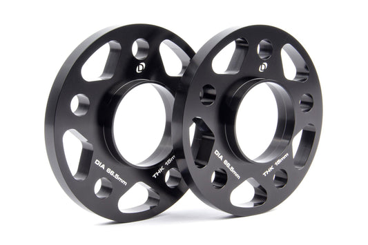 Dinan Spacers; 5x112 - 66.5mm CB - 15mm Thick-Wheels-Silicon Valley Bimmer