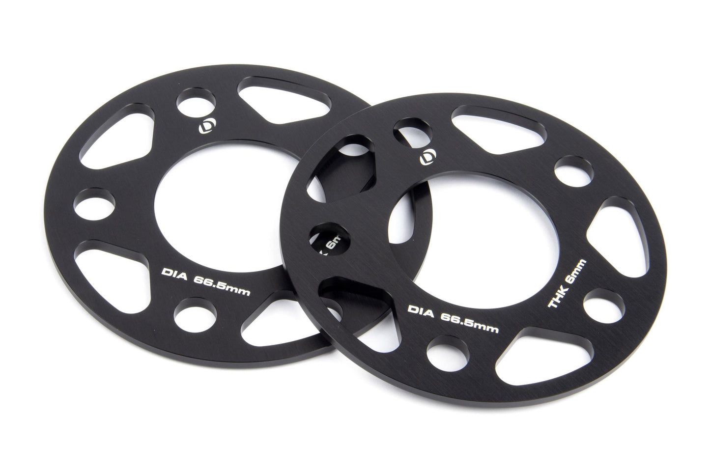 Dinan Spacers; 5x112 - 66.5mm CB - 6mm Thick-Wheels-Silicon Valley Bimmer