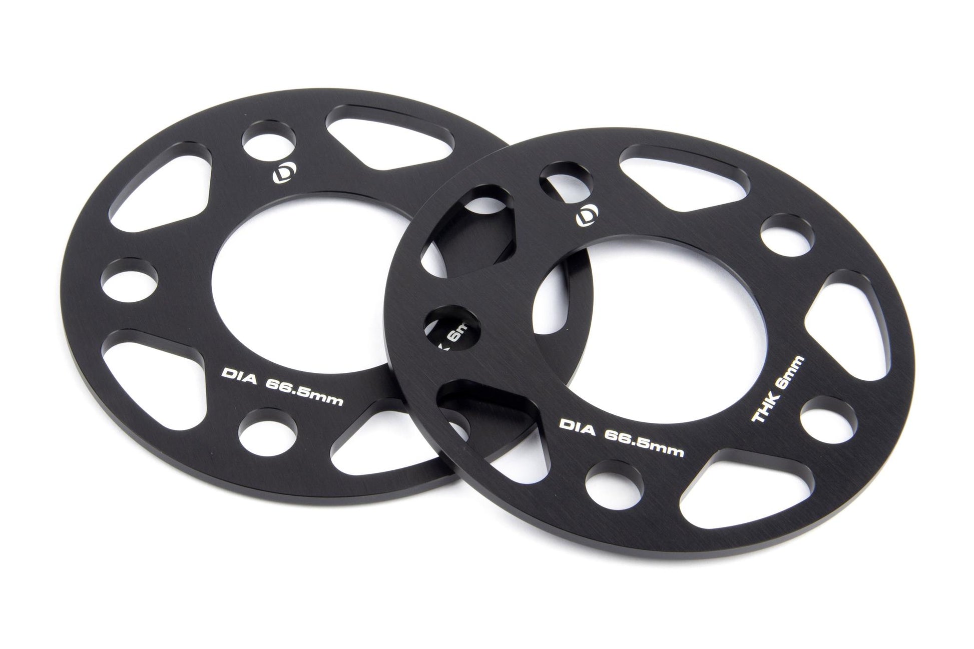 Dinan Spacers; 5x112 - 66.5mm CB - 6mm Thick-Wheels-Silicon Valley Bimmer