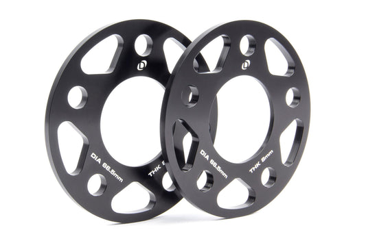 Dinan Spacers; 5x112 - 66.5mm CB - 8mm Thick-Wheels-Silicon Valley Bimmer