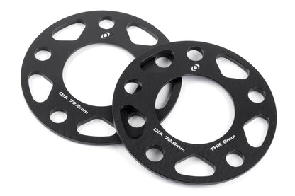 Dinan Spacers; 5x120 - 72.6mm CB - 6mm Thick-Wheels-Silicon Valley Bimmer
