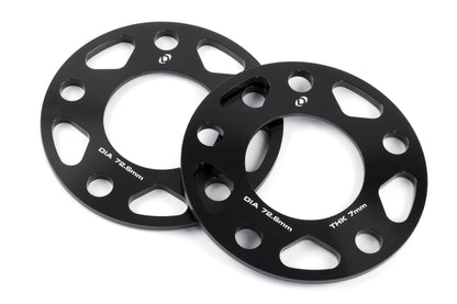 Dinan Spacers; 5x120 - 72.6mm CB - 7mm Thick-Wheels-Silicon Valley Bimmer