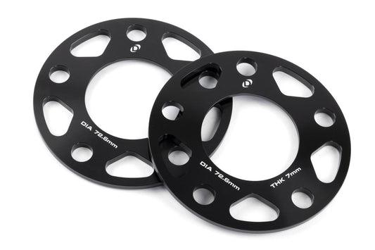 Dinan Spacers; 5x120 - 72.6mm CB - 7mm Thick-Wheels-Silicon Valley Bimmer