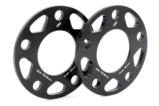 Dinan Spacers; 5x120 - 72.6mm CB - 8mm Thick-Wheels-Silicon Valley Bimmer