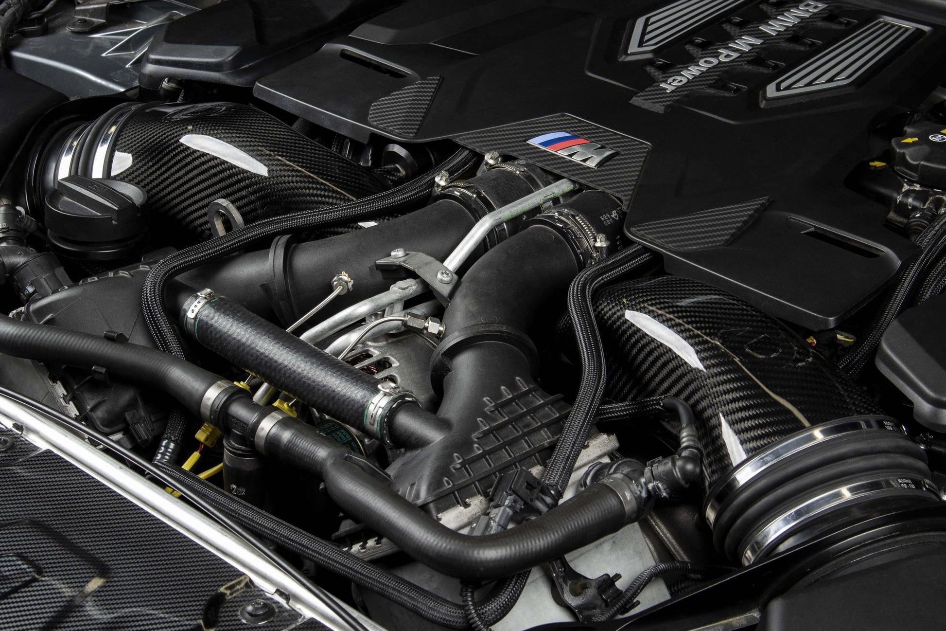 Dinan Turbo Inlet Pipes - 2018-2023 BMW M5/M8-Performance-Silicon Valley Bimmer