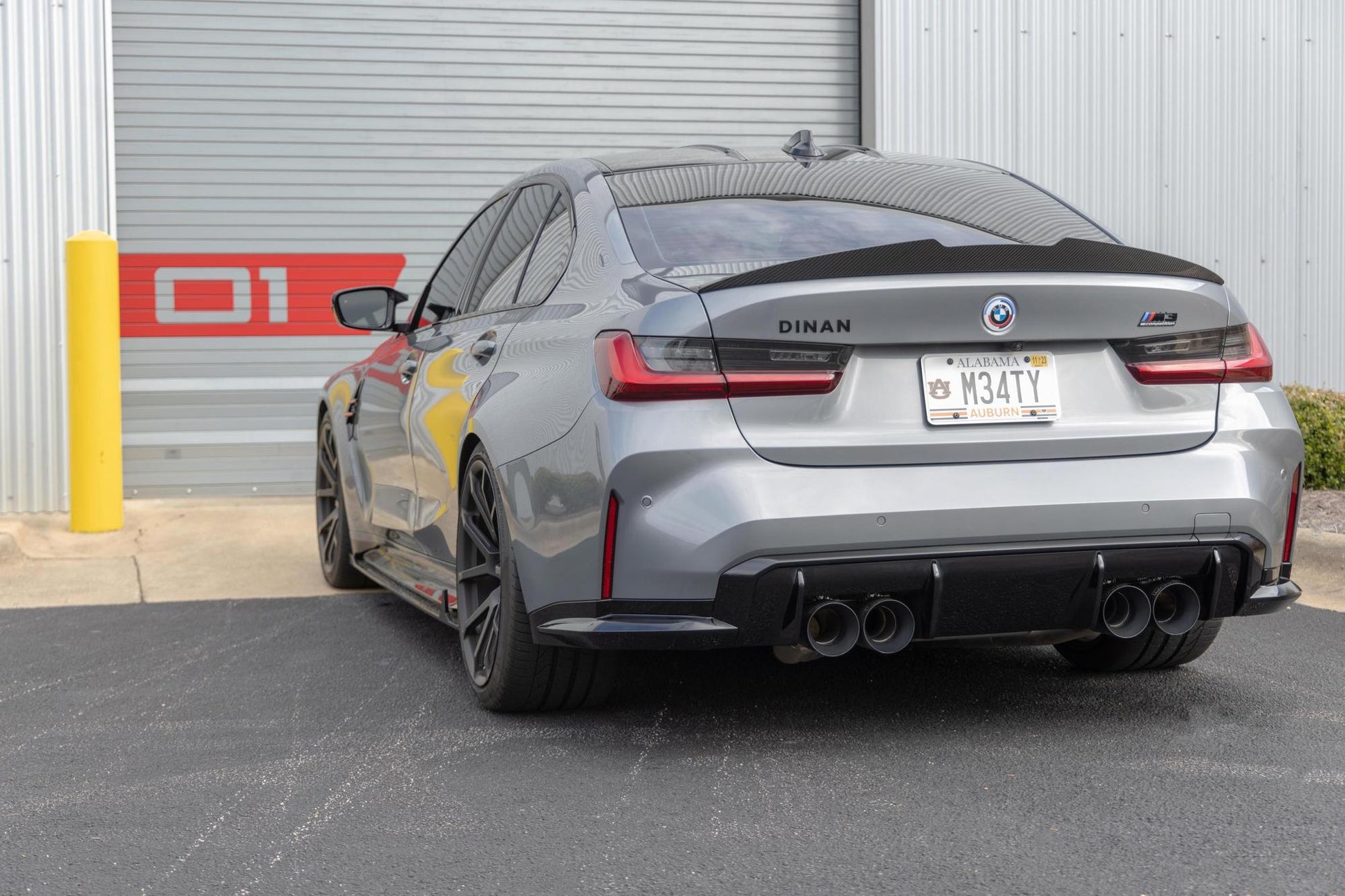 Dinan Valved Axle-Back Exhaust - 2021-2024 BMW M3/M4-Exhaust-Silicon Valley Bimmer