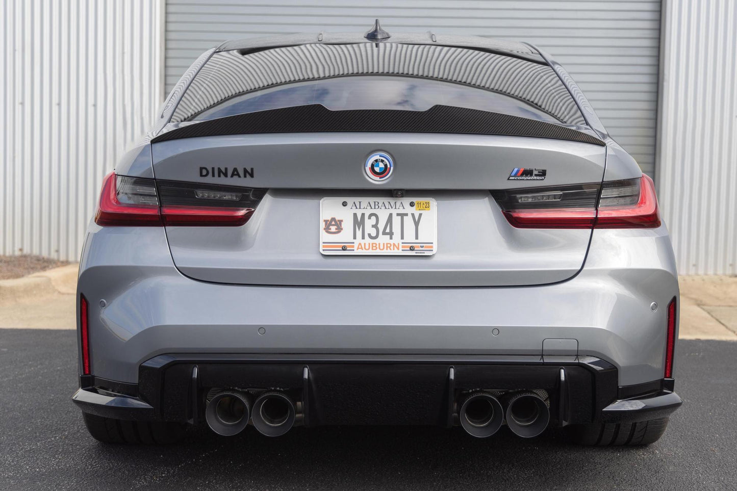 Dinan Valved Axle-Back Exhaust - 2021-2024 BMW M3/M4-Exhaust-Silicon Valley Bimmer
