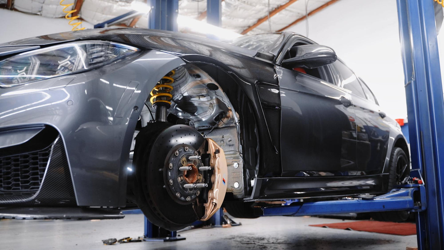 Dinmann BMW F80 M3 Full Replacement Fenders in Carbon Fiber-Exterior-Silicon Valley Bimmer