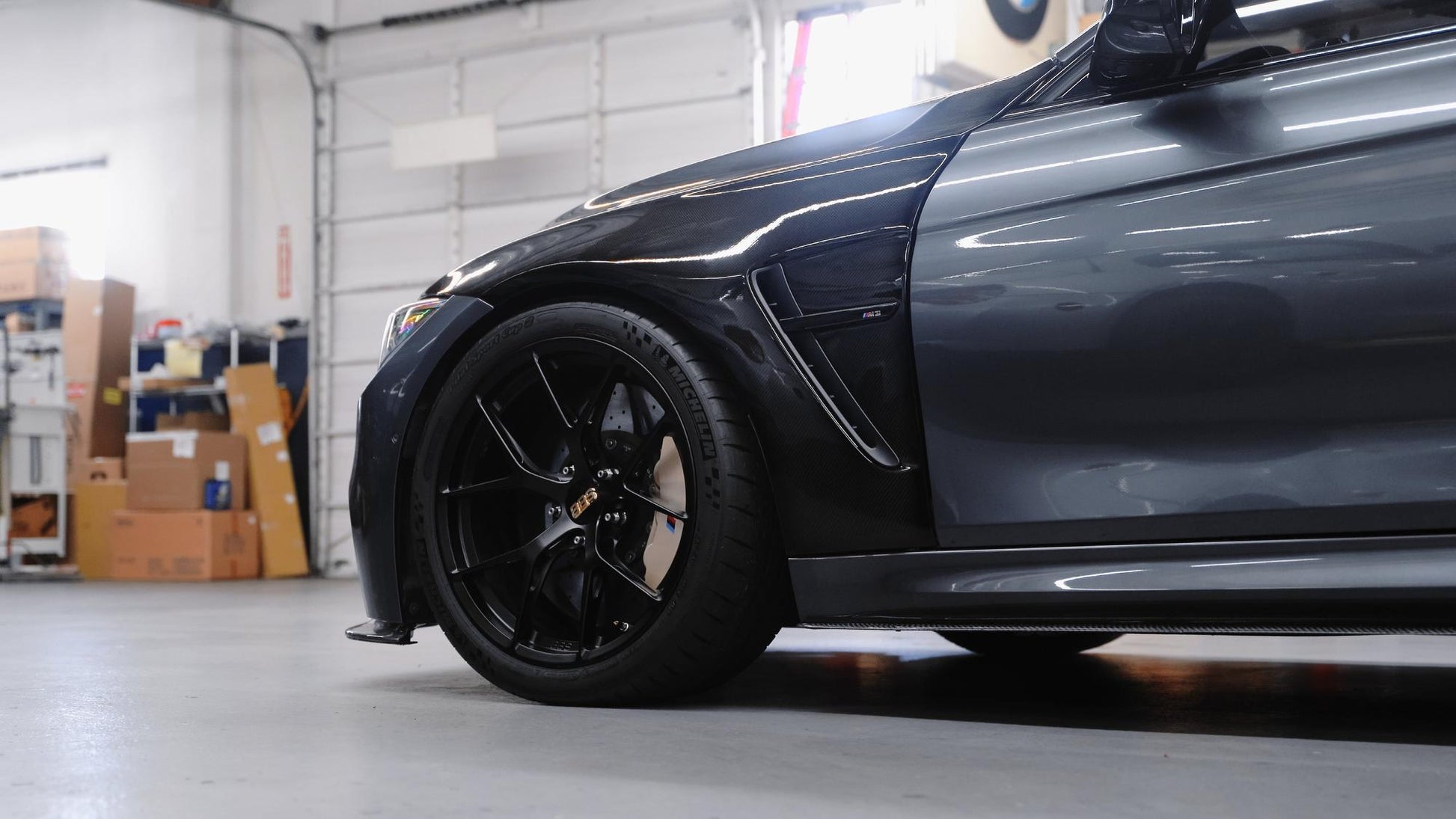 Dinmann BMW F80 M3 Full Replacement Fenders in Carbon Fiber-Exterior-Silicon Valley Bimmer