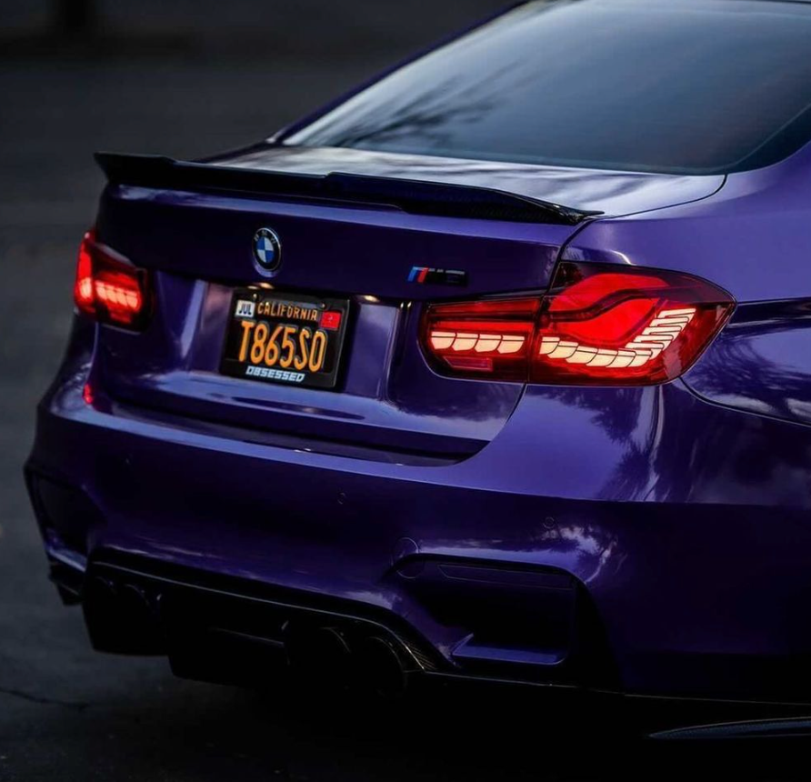 Dinmann CF BMW F80 M3 & F30 3 Series Trunk Spoiler-Exterior-Silicon Valley Bimmer