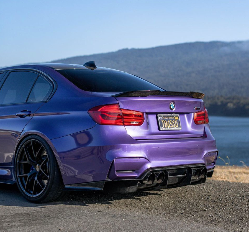 Dinmann CF BMW F80 M3 & F30 3 Series Trunk Spoiler-Exterior-Silicon Valley Bimmer