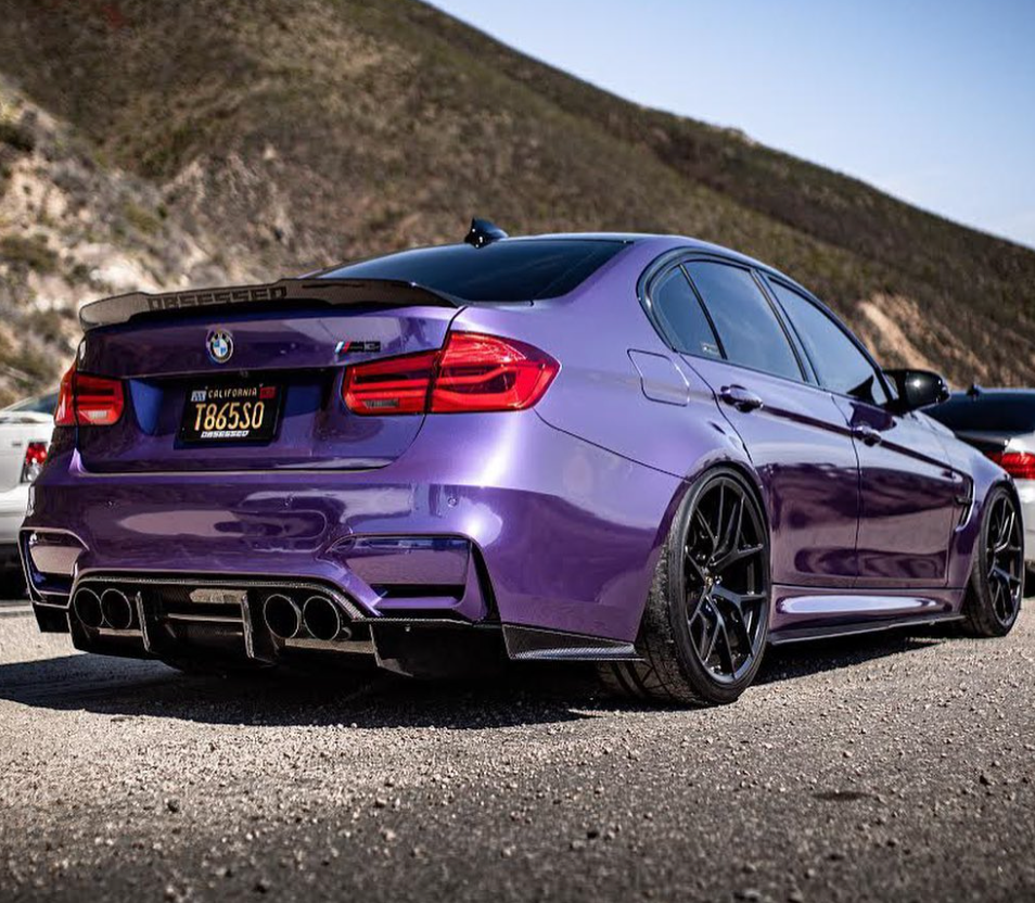 Dinmann CF BMW F80 M3 & F30 3 Series Trunk Spoiler-Exterior-Silicon Valley Bimmer