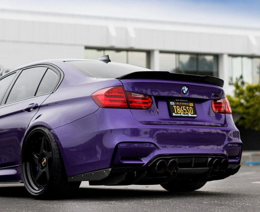 Dinmann CF BMW F80 M3 & F30 3 Series Trunk Spoiler-Exterior-Silicon Valley Bimmer