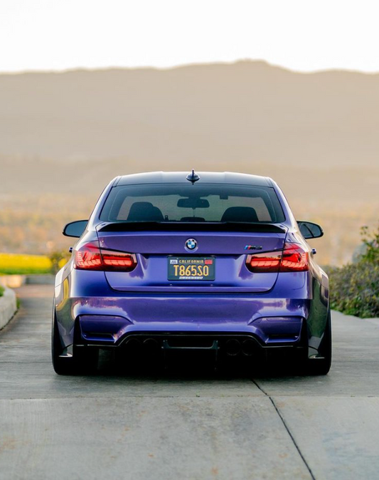 Dinmann CF BMW F80 M3 & F30 3 Series Trunk Spoiler-Exterior-Silicon Valley Bimmer